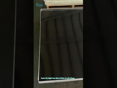 Cast Opaco Frosted Matte Color Dia Noite 40mm Negro Led Acrylic Perspex Sheet Panel