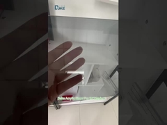 Folha de acrílico cinza escuro para veículo recreativo RV caminhão de campismo caminhões empurrar para fora da janela