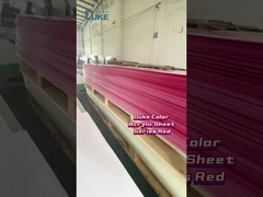 Duke Outdoor 4ft X 6ft Colorido Poly Lucite Color Acrílico vedação pátio cartaz para casamento