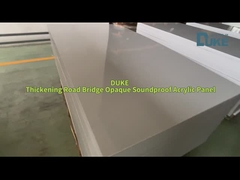 Duke Thickening Road Bridge Painel acrílico opaco cinza à prova de som