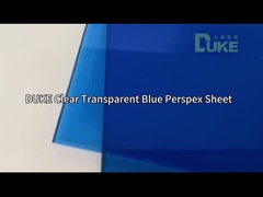 Cortar ao tamanho Incrível Translúcido de cor azul claro Acrílico fundido Policarbonato PMMA Plexiglass S