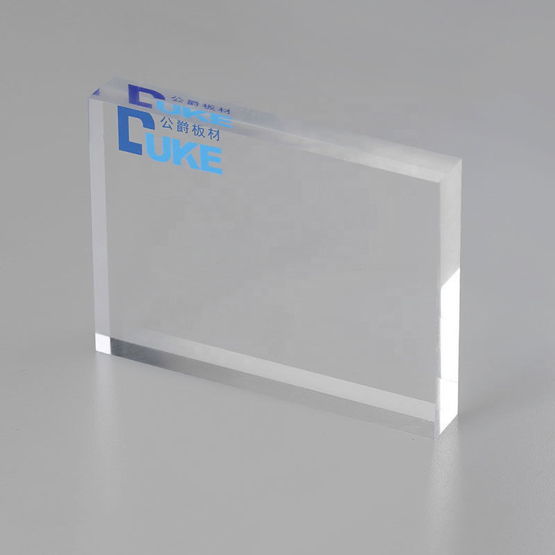 Chapas de Acrílico Fundido PMMA Transparente de 8mm Resistentes ao Calor Tamanho Personalizado Corte a Laser Impressão UV Gravação Publicidade Luz