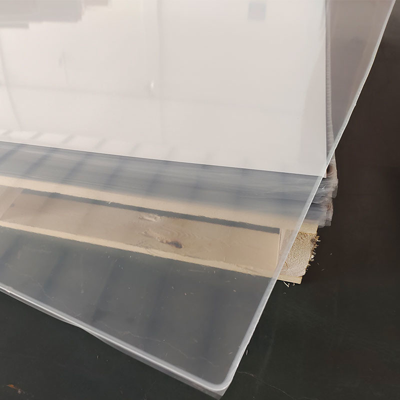 Folha acrílica fundida de grau óptico 100% virgem Mitsubishi MMA Alta clareza 92% Precisão de espelho 10mm 2mm Corte de placa UV