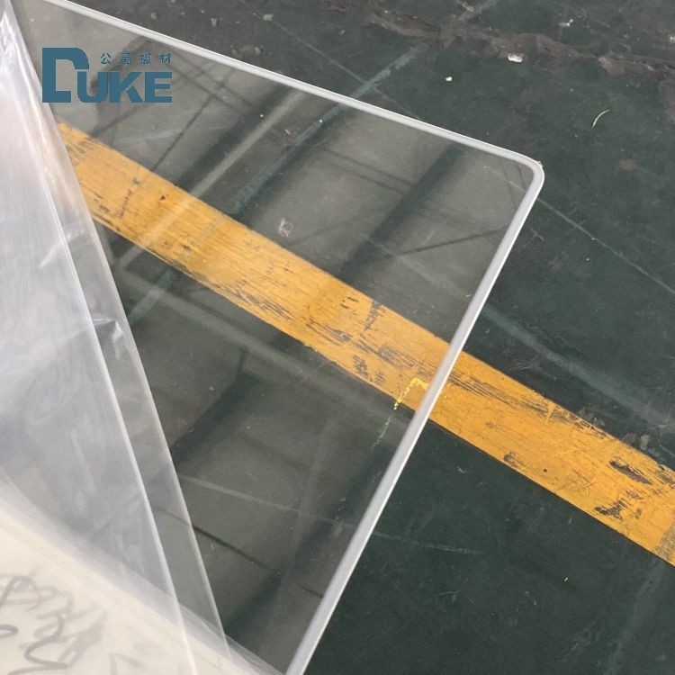 Chapa de Acrílico Fundido de Grau Óptico 100% Virgem Mitsubishi MMA Alta Clareza 92% Tamanho Personalizado