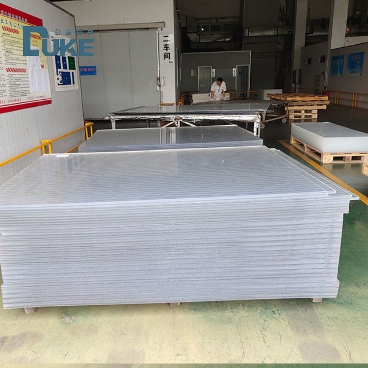 8mm de Duke fabricante de placa acrílica anti-UV 20x30ft Soundproof UV vedação 4mm PMMA para gravação de construção municipal Incluído