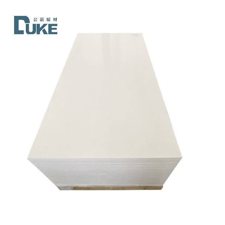 DUKE Grade sanitário Antimold 3 mm Banheira PMMA Branca Folha de Acrílico Cast PE 5 mm 8 mm Serviço de corte personalizável