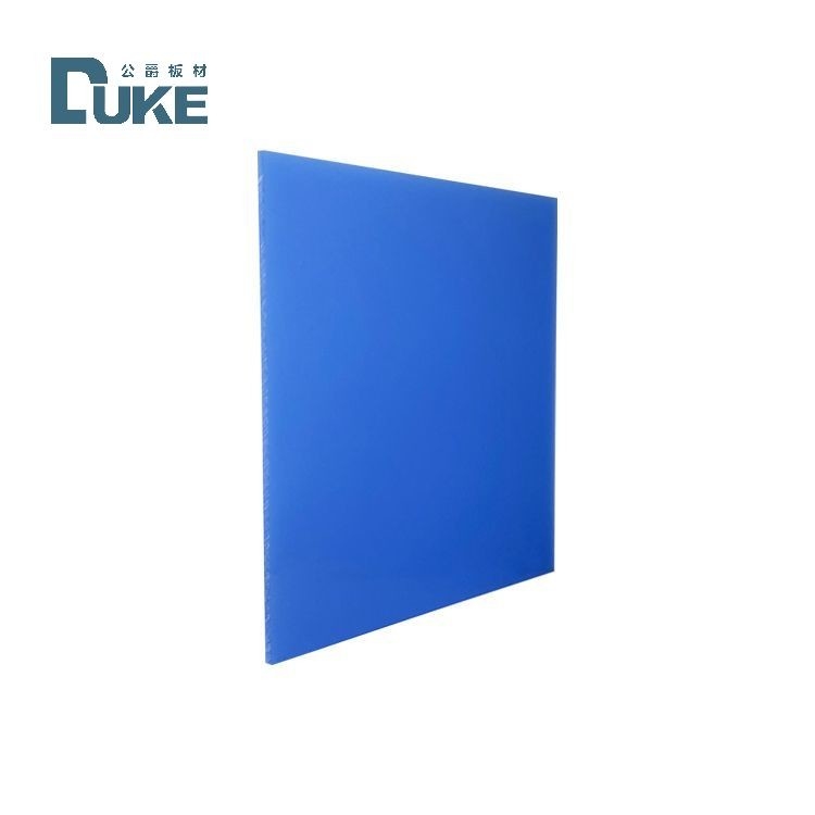 Duke azul e branco dia e noite folha acrílica para LED caixa de luz publicitária