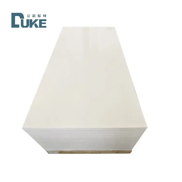 8mm Duke Fabricante 100% Virgem Mitsubishi MMA Branco Opal Acrílico Folha de acrílico fundido Plástico liso Artesanato Folha de sinalização