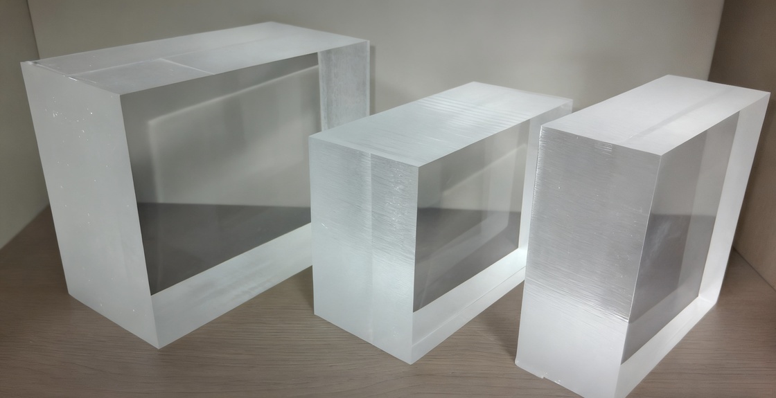 Sistema de painéis de parede de acrílico transparente para piscina de borda infinita Serviço de fabricação personalizado e corte CNC