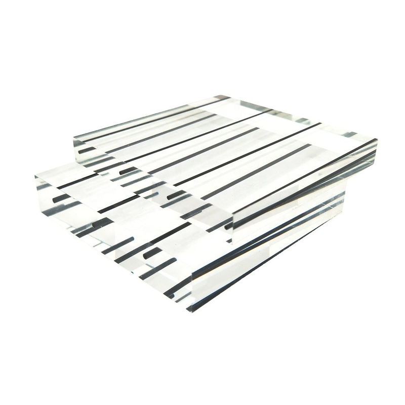 Chapa acrílica virgem fundida MMA de 5mm-20mm – Painel acústico à prova de intempéries para barreira de som