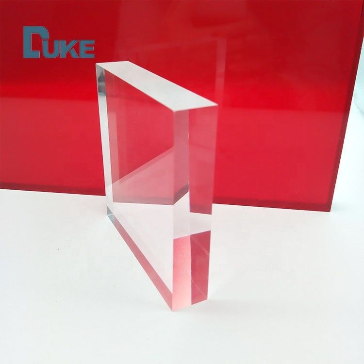 Chapas de Acrílico Fundido PMMA Transparente de 8mm Resistentes ao Calor Tamanho Personalizado Corte a Laser Impressão UV Gravação Publicidade Luz