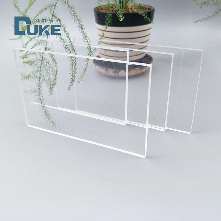 92% de alta transmissão de luz Painel de plexiglás transparente com serviço de corte a laser personalizado para exibição