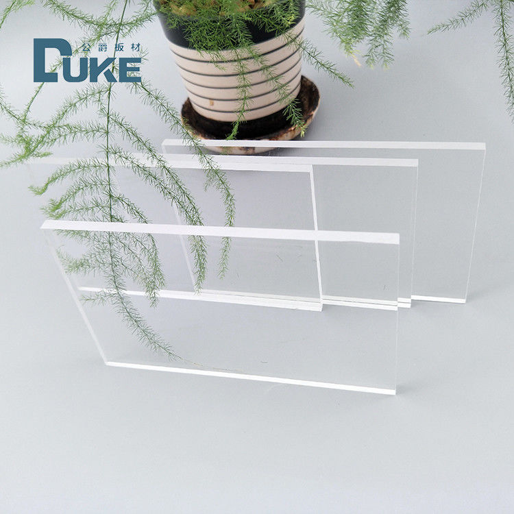 Chapa acrílica fundida óptica de alta clareza Virgem Mitsubishi MMA 92% de transmissão de luz Corte personalizado