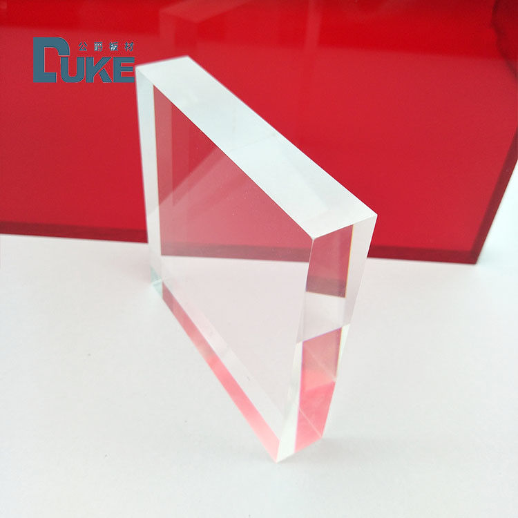 Chapas de Acrílico Fundido PMMA Transparente de 8mm Resistentes ao Calor Tamanho Personalizado Corte a Laser Impressão UV Gravação Publicidade Luz
