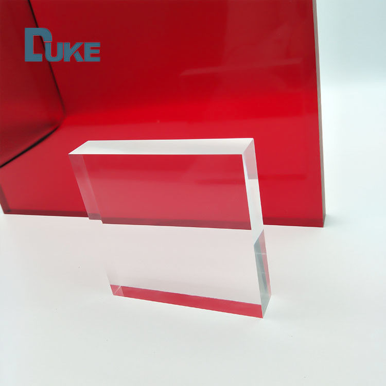 Chapas de Acrílico Fundido PMMA Transparente de 8mm Resistentes ao Calor Tamanho Personalizado Corte a Laser Impressão UV Gravação Publicidade Luz