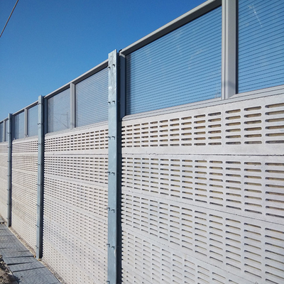Sistema de redução de ruído de vedação de barreira acústica rodoviária Painel de barreira acústica
