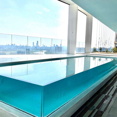 Resistente ao calor Piscina Aquário transparente Folhas acrílicas 1,2g/Cm3
