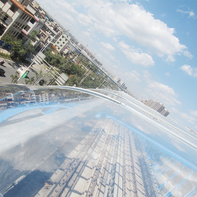 Barreira sonora transparente de alta clareza Vidro acrílico Folhas de plexiglás