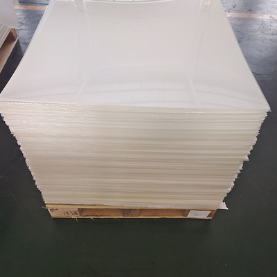 Anti risco 2.8mm da folha acrílica sanitária branca feita sob encomenda do banheiro de PMMA