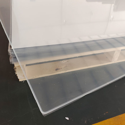 Folha acrílica moldada 3mm da barreira transparente incolor do ruído do Methacrylate