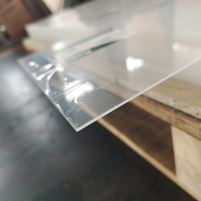 2 mm 3 mm 94% Alta transmissão UV Folha de acrílico transparente Painéis de vidro plexi