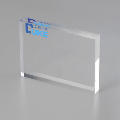 Chapas de Acrílico Fundido PMMA Transparente de 8mm Resistentes ao Calor Tamanho Personalizado Corte a Laser Impressão UV Gravação Publicidade Luz