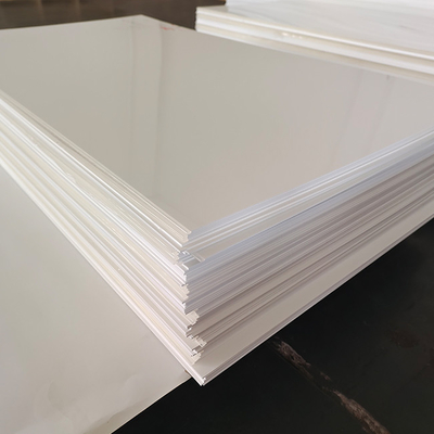 folha acrílica 3mm branca do molde PMMA de 2.8mm para a banheira