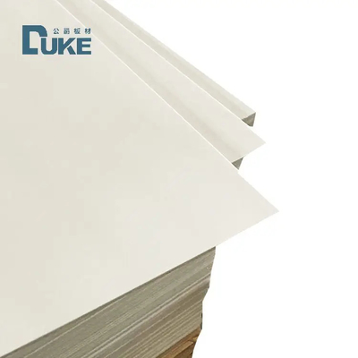 8mm Duke Fabricante 100% Virgem Mitsubishi MMA Branco Opal Acrílico Folha de acrílico fundido Plástico liso Artesanato Folha de sinalização