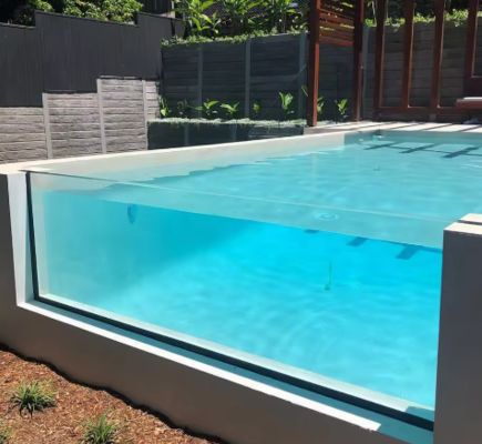 High Quality Custom Size Outdoor Infinity Pool Acrylic Pool Wall for Home and Commercial Use